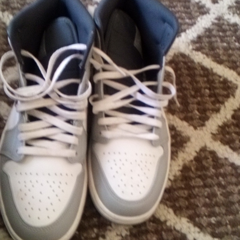 Light grey Air Jordan 1s